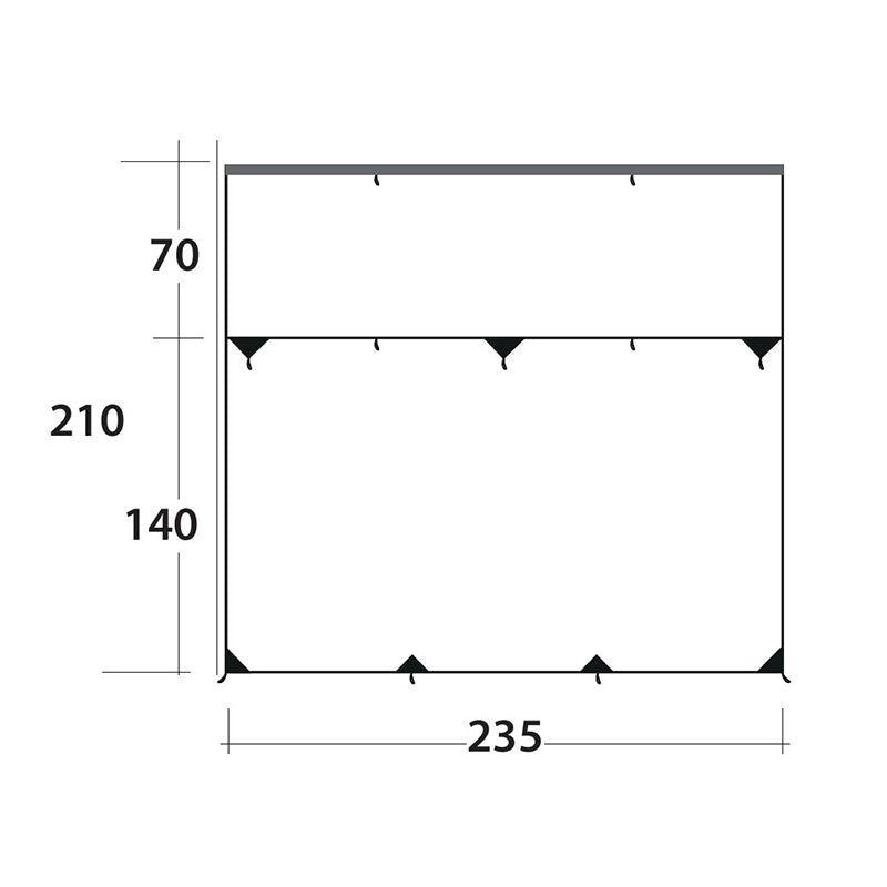 Outwell Hillcrest Tarp