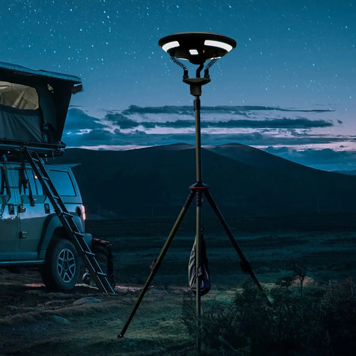 Wild Land UFO Solar Garden